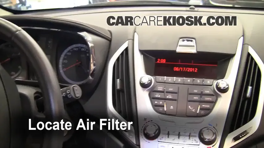 2010 GMC Terrain SLT 3.0L V6 Air Filter (Cabin) Replace
